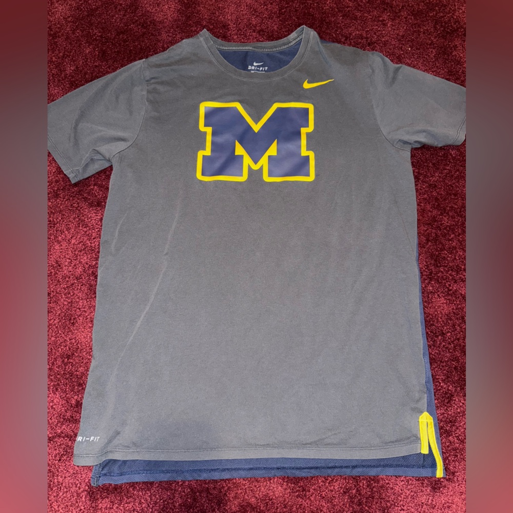 Nike Michigan university gray for fit M logo men’s large L